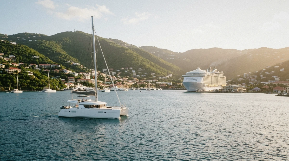 Sunset Cruise St. Thomas on a Cruise Ship Day (2026)